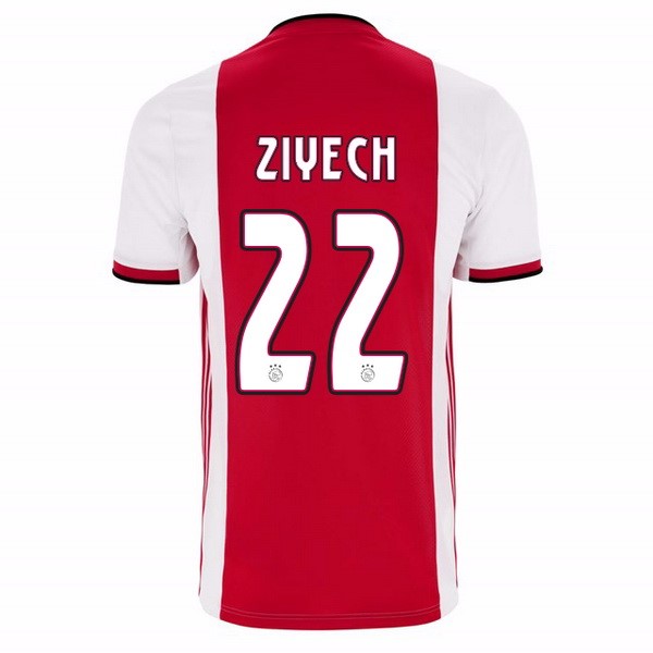 Camiseta Ajax 1ª Ziyech 2019-2020 Rojo